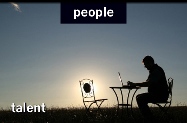 People section, talent photo
